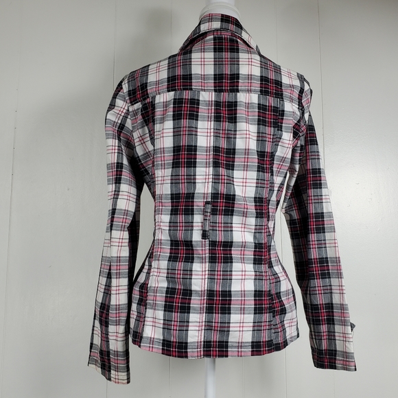 Outer Edge academic plaid jacket size small - Picture 8 of 11